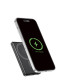 15 W Magnetic wireless powerbank with LCD, 5000 mAh, black